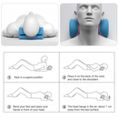 Travesseiro Ortopédico Massageador Cervical Auxílio Postura Relaxamento Intesivo Massagem Coluna MT212