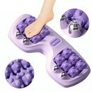 Massageador De Pés Com Rolo Duplo Massagem Shiatsu Alívio De Fascite Plantar Estresse E Relaxamento