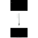 Pente capilar de vidro 5 dentes eletrodo de alta de alta frequência