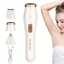 Depiladora Feminina Elétrica 3 em 1 Portátil Recarregável USB à Prova d’Água para Rosto e Corpo M1