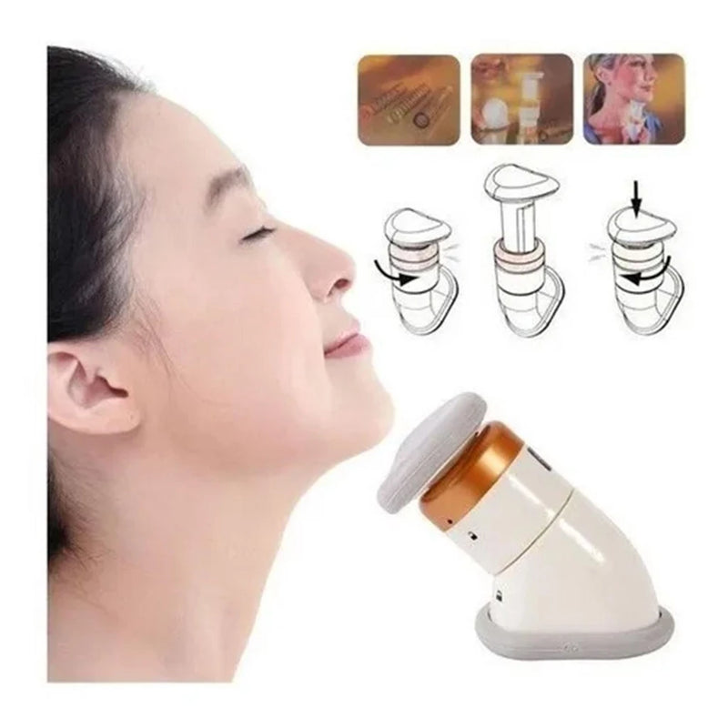 Massageador Pescoço Tira Papada Exercitador Neckline