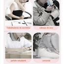 Cinta Corretor Postural Magnético Unissex Dor Ajusta Postura Loong