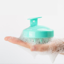 Massageador De Couro Cabeludo Shampoo Escova De Silicone Macio Escova de Lavar Cabelo Capilar Espuma