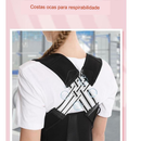 Cinta Corretor Postural Magnético Unissex Dor Ajusta Postura Loong