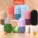 Rolo Facial De Gelo De 1 Unidade Para Contorno De Massageador De Inchaço , Reutilizável E À Prova De Vazamentos