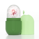 Rolo Facial De Gelo De 1 Unidade Para Contorno De Massageador De Inchaço , Reutilizável E À Prova De Vazamentos